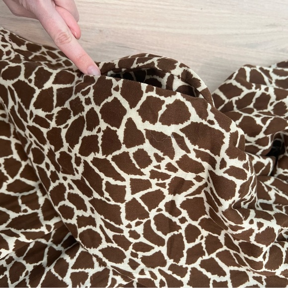 Rylee + Cru animal print dress NWT. Giraffe spots - Picture 5 of 8